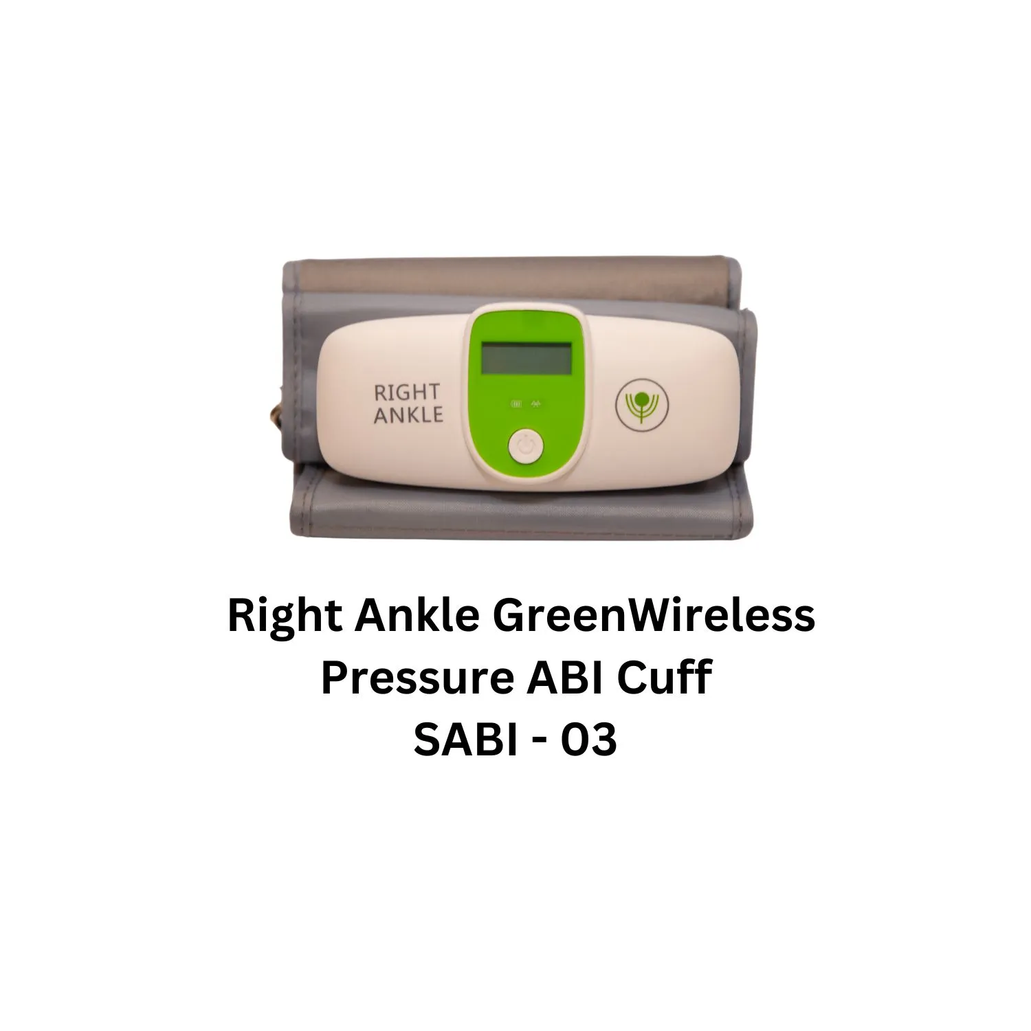 Smart ABI Right Ankle Green Wireless Pressure Cuff